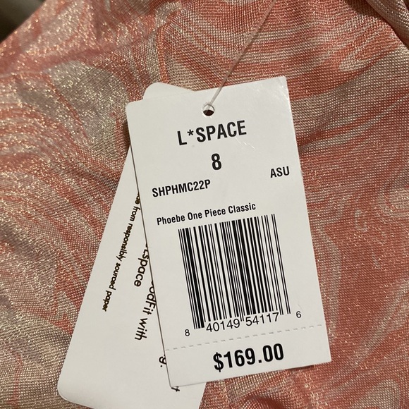 L*space Phoebe one piece size 8 - Picture 3 of 3